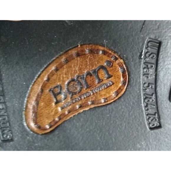 Born Women's Sherpa Lined Ankle Boots US Size 9 Brown Distressed Leather - Picture 7 of 7